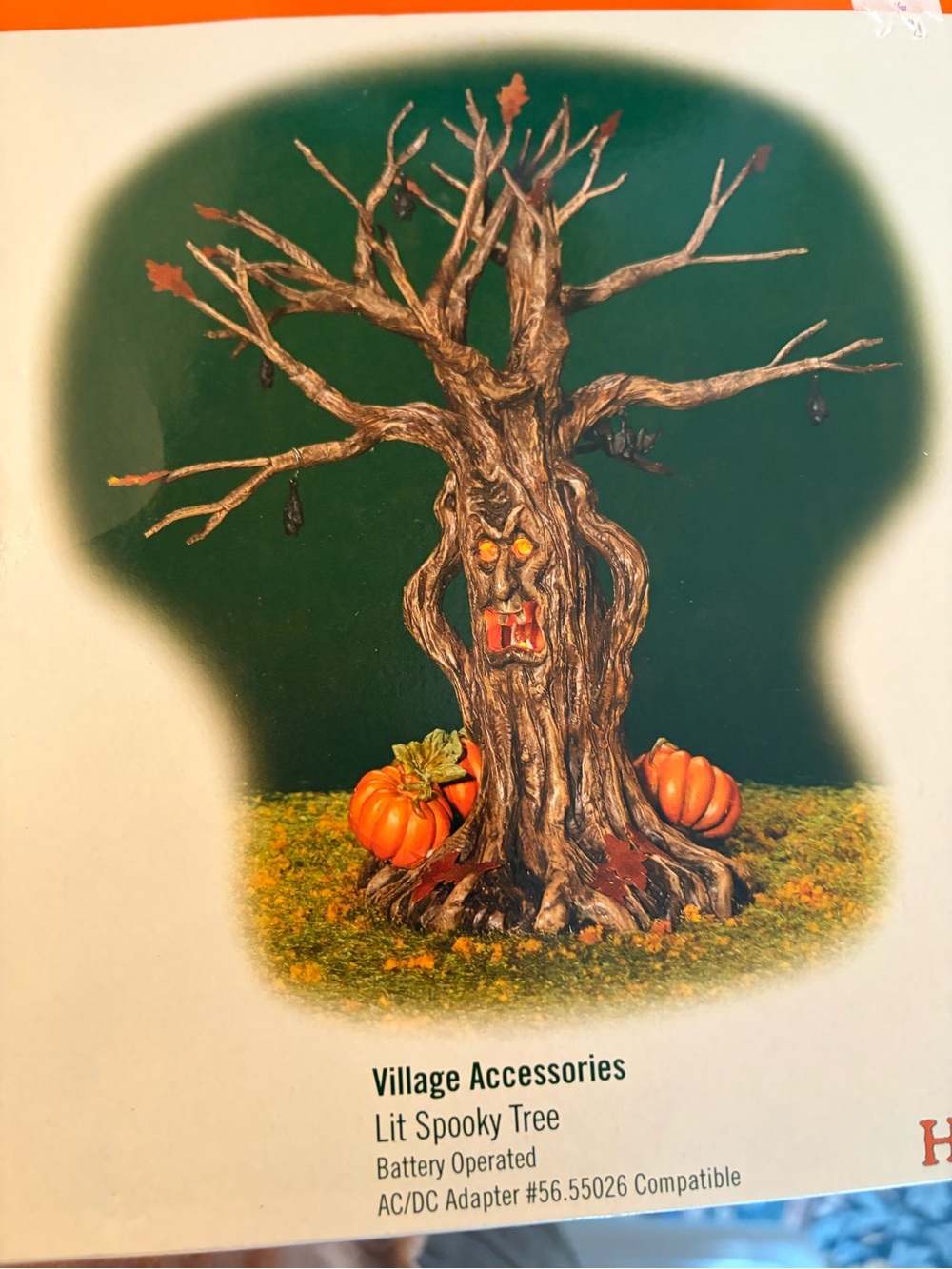 Department 56 lit spooky tree